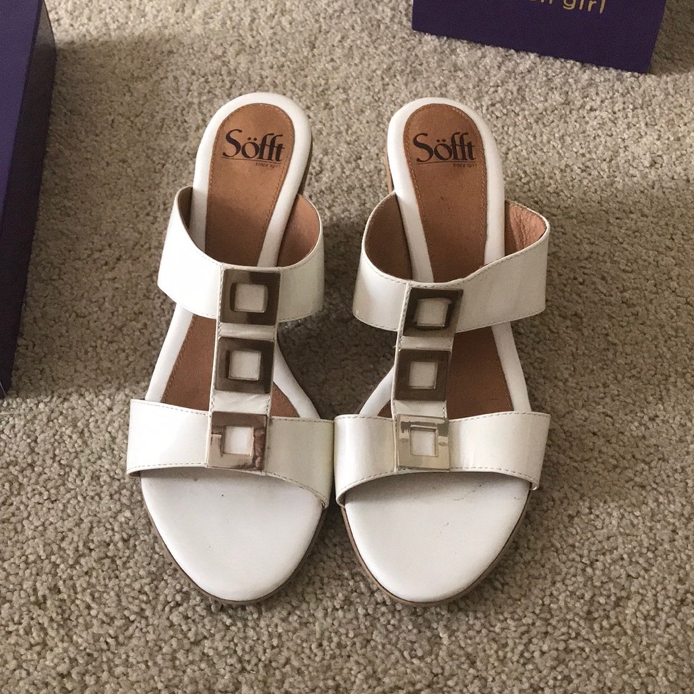 Sofft White Heel